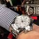 Copy Rolex Cosmograph Daytona 43mm Watch Stainless steel Arabic Scripts Dial (4)_th.jpg